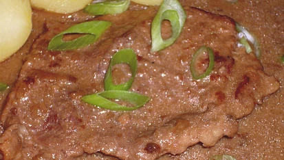 Vepřové plátky s houbovou chutí
