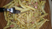 Česnekové fazolky na citronovém pepři