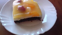 Ovocný řez s tvarohem