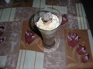 Krémový pohár s mascarpone
