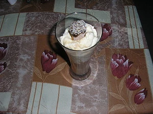 Krémový pohár s mascarpone