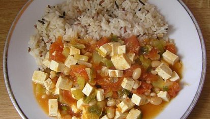 Vegetariánské chilli s tofu
