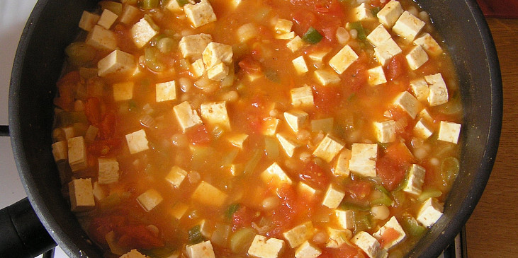 Vegetariánské chilli s tofu