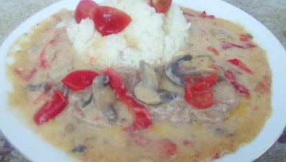Vepřové řízky barbecue se zeleným pepřem, Vepřové řízky barbecue se zeleným pepřem