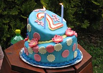 Cik cak dort (Topsy turvy cake)