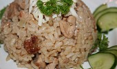 Kuřecí risotto z české kantýny