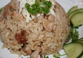 Kuřecí risotto z české kantýny