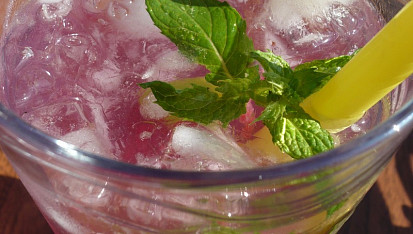 Malinové mojito