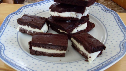Sendviče Ice cream, hotový moučník