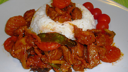 Vepřové nudličky KOČUDŽANG (J.Korea), Vepřové nudličky KOČUDŽANG (J.Korea)