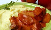 Krkovička v tomatovo-jablečné omáčce s tymiánem