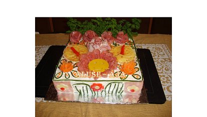 Slaný dort - smailík, trošku jiný úhel pohledu