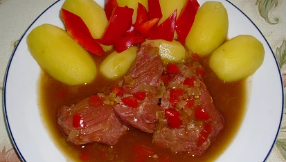 Telecí krk  „Jalapeňo“, Telecí krk  „Jalapeňo“