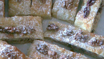 Jablečno-tvarohový závin