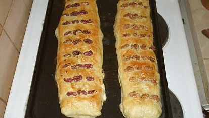 Jablečno-tvarohový závin