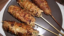 Kebab na špejli