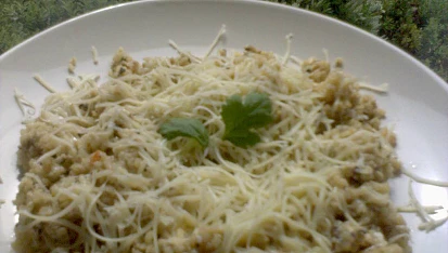 Rychlý bulgur s vajíčkem a bylinkami