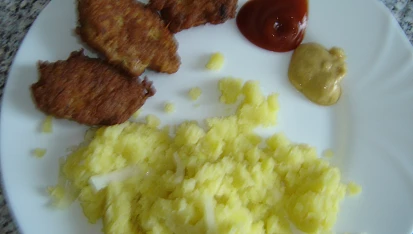Šlehané biftečky z mletého masa