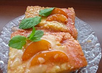 Ovocný (meruňkový) koláč ze směsi na Tarte au citron