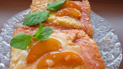 Ovocný (meruňkový) koláč ze směsi na Tarte au citron
