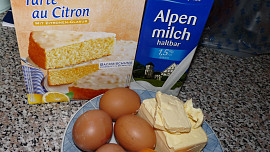 Ovocný (meruňkový) koláč ze směsi na Tarte au citron