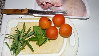 Stehýnko  v meruňkovo bylinném přílivu, ingredience