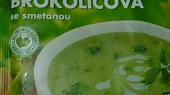 Těstoviny zapečené s krémovou polévkou