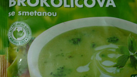 Těstoviny zapečené s krémovou polévkou