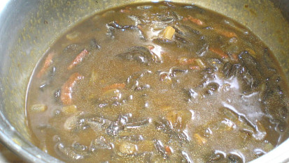 Houbové špagety dcerky Renky, HOUBOVÁ OMÁČKA DO ŠPAGET