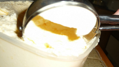 Mandarinková zmrzlina