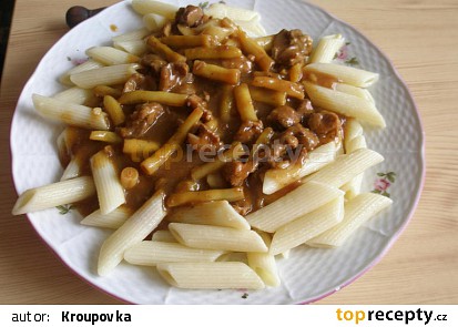 Fazolkový trouba-guláš