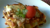 Lasagne se žampiony
