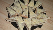 Jablkový koláč s ořechy