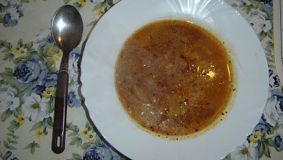 Ředkvičková polévka (àla držkovka)