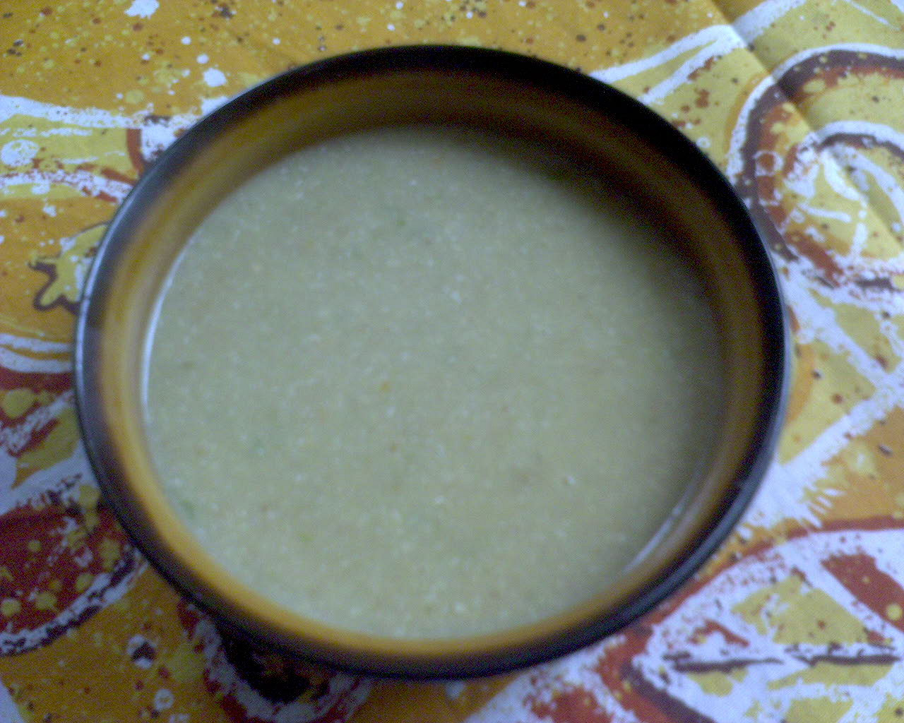 Cizrnová polévka s pohankou