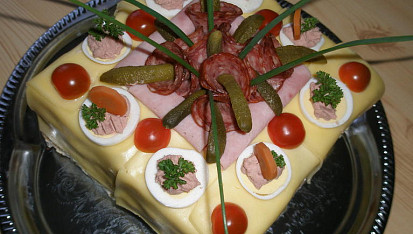 Slaný dortík