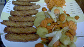 Tempeh s pečeným bramborem a mrkví