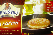 Restovaný hermelín v alpské šunce