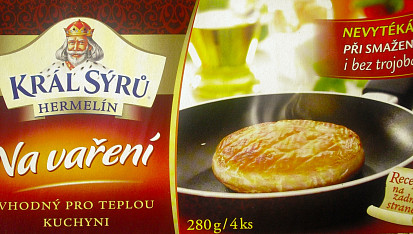 Restovaný Hermelín v alpské šunce, Restovaný hermelín v alpské šunce