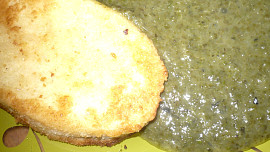 Smažený knedlík jako příloha