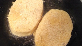 Smažený knedlík jako příloha