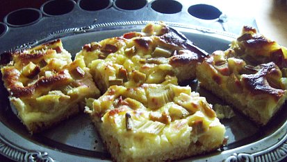 Božský reveňový koláč (jako dortík), Božský reveňový koláč