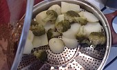 Brokolice s brambory na páře