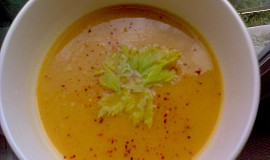 Celerovo-mrkvový polévkový krém