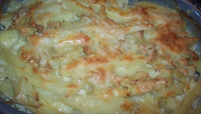Česnekové brambory