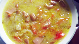 Kysaná fazolová polévka