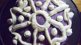 Lila dort- borůvkový