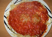 Červené špagety