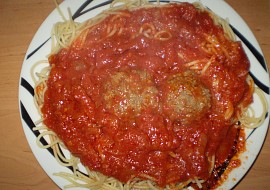 Červené špagety