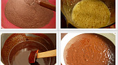 Dort "Chocolate Mud Cake ", sypká směs/vaječná směs/čokoládová směs/ve formě